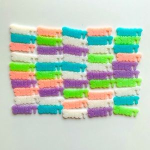 SWEET Plastic Charms